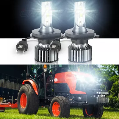 Buy 2 Ultra Brite Hi/Lo LED Headlight Bulbs For Kubota M4 M5040 M5140, M5640 Tractor • 25.19$