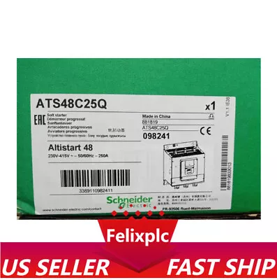Buy Schneider ATS48C25Q Soft Starter Free Shipping BRAND NEW US • 1,841.90$