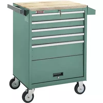 Buy Grizzly H0841 5-Drawer Tool Cabinet With Bulk Storage Compartment • 860$