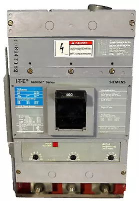 Buy SIEMENS - #JXD63B400 - 400A - 3P - 600V - Circuit Breaker • 419.99$