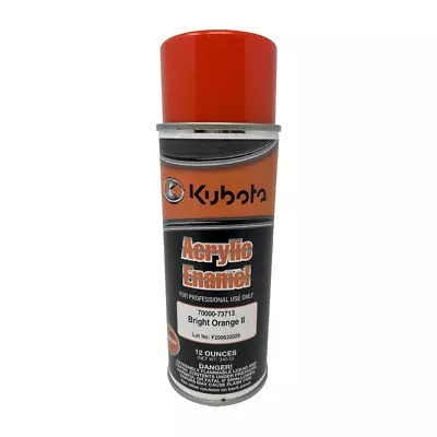 Buy Genuine OEM Kubota 70000-73713 Bright Orange II Touch Up Spray Paint • 28.08$