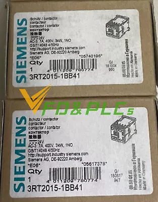 Buy Siemens 3RT2015-1BB41 Furnas Power Contactor 3RT20151BB41 • 28$