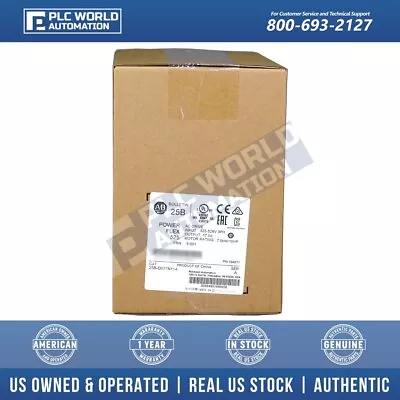 Buy Allen Bradley 25B-D017N114 Ser A PowerFlex 525 AC Drive 7.5kW 10Hp, New Sealed • 775$