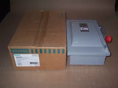Buy New Siemens HNF262 60 Amp 600v Non-Fusible Safety Switch Disconnect 1 Phase • 59$