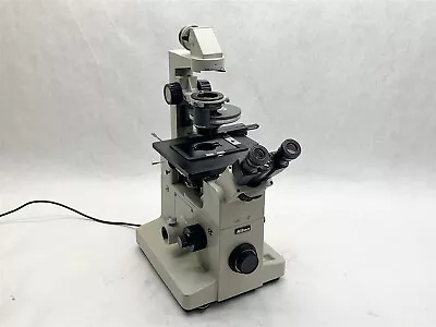 Buy Nikon DIAPHOT Inverted Binocular Microscope W/ Objective + Phase Contrast PARTS • 359.99$