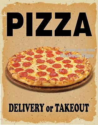 Buy Pizza Delivery Takeout DECAL (CHOOSE YOUR SIZE) V Food Truck Concession Sticker • 13.99$
