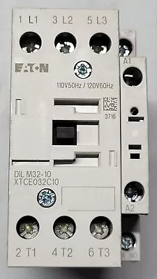 Buy EATON XTCE032C10T (DILM32-10 24VAC)   Contactor NIB • 59.99$