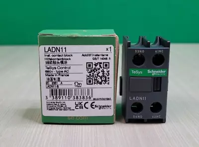 Buy Schneider Electric LADN11 TeSys Control Contact Block NEW OEM SHIP FROM USA • 11.99$