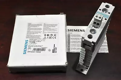 Buy Siemens 3RF2320-1AA02 Semiconductor Solid State Contactor 24-230V / 24V DC • 34.99$