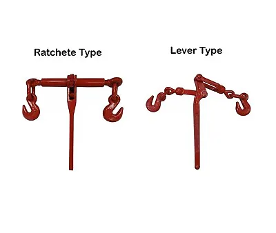 Buy Ratchet And Lever Load Chain Binder For Flatbed Truck Trailer Farm Tie Down • 148.98$