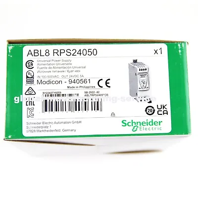 Buy New In Box Schneider ABL8RPS24050 24V 5A Power Supply • 159.51$
