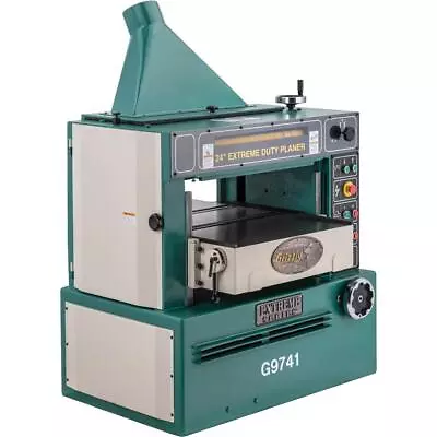 Buy Grizzly G9741 24  10 HP 3-Phase Extreme-Duty Planer • 12,590$