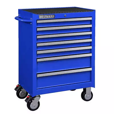 Buy WESTWARD 32H890 Rolling Tool Cabinet, Blue,Heavy Duty 32H890 • 866.03$