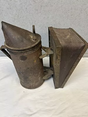 Buy One Vintage Bee Keeper Smoker / Working Condition / Great Shape For It's Age! • 25.99$