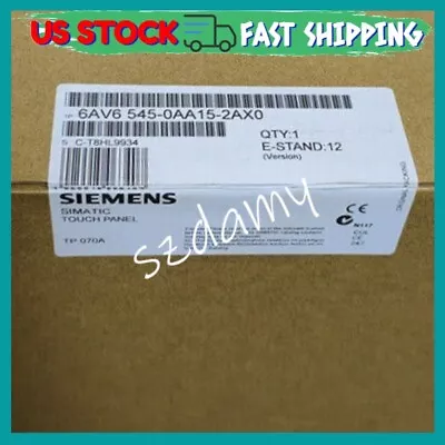 Buy New Siemens 6AV6 545-0AA15-2AX0 Simatic HMI 6AV6545-0AA15-2AX0 Panel In Box • 487.61$