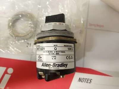Buy Allen-Bradley 800TU29 10k Ohm Potentiometer • 135$
