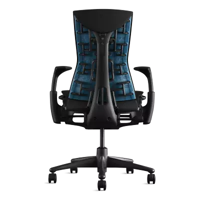 Buy Herman Miller  (New W/tag) Logitech Cyan  Embody Chair + Matching Headrest • 2,099$