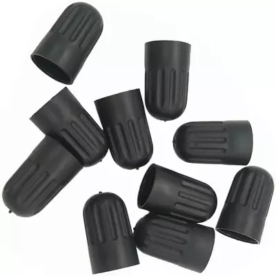 Buy 10Pcs Black Plastic Tire Valve Stem Cover Caps For TR20008 TPMS, Universal Tire • 19.99$
