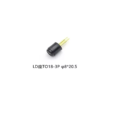 Buy Gold Plated Test Holder For 3-Pin TO-18 TO-56 5.6mm Laser Diode Socket • 12.27$