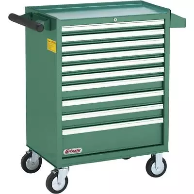 Buy Grizzly H7730 10-Drawer Rolling Tool Cabinet • 930$