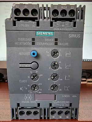 Buy FOR PARTS ONLY Siemens 3RW4046-1BB14 AC SEMICONDUCTOR MOTOR STARTER • 100$