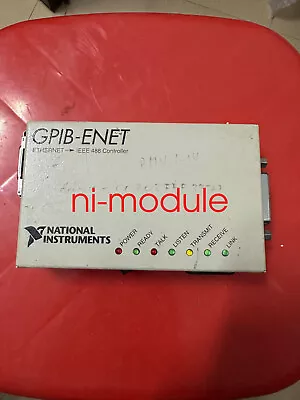 Buy National Instruments NI GPIB-ENET Ethernet GPIB Controller Used • 150$