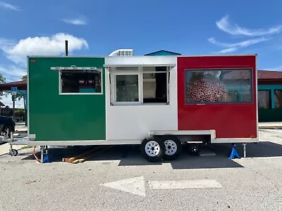 Buy BRAND NEW.  Custom Made Wood Fire Pizza Food Trailer. 18’ Long, FULLY EQUIPPED. • 1$