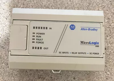 Buy Allen Bradley 1761-L10BWB Micrologix 1000 Controller Ser E FW 1.1 PREOWNED • 99.99$