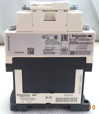 Buy Schneider Electric Telemecanique Sys 690V 10A Auxiliary Relay, P/n CAD326CD • 40$