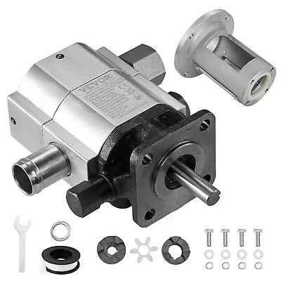 Buy VEVOR Hydraulic Wood Log Splitter Pump Kit Gear Pump 13GPM 2 Stage With Coupling • 147.39$