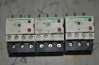 Buy Set Of 3 SCHNEIDER ELECTRIC Overload Relays 2.5 To 4A,3P,Class 10,690V • 10.41$