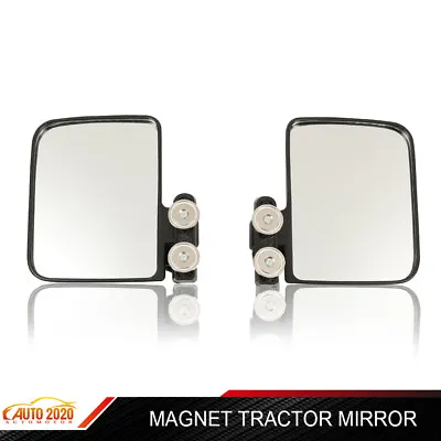 Buy 220LB Rated Magnet Tractor Mirror Universal Fit For Kubota B BX John Deere Mower • 21.72$