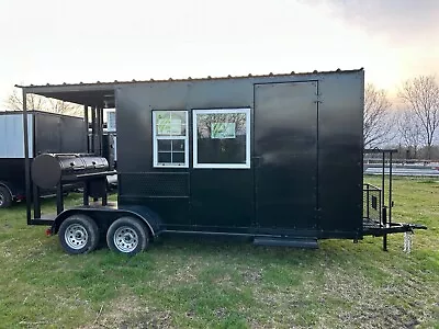 Buy NEW BBQ Pit Charcoal Grill Smoker Concession Style Trailer  18' Kitchen Trailer • 21,950$
