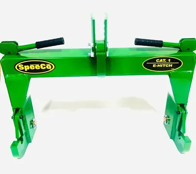 Buy SpeeCo 3-Point Quick Hitch Cat 1 Tractor Implement Adaptation GREEN Free Ship! • 277.95$