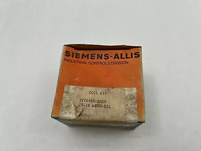 Buy Siemens-Allis 3TY6465-0AB8 NIB 208V Coil Kit See Pics #F3 • 25$