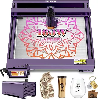 Buy Atezr PRO 36W Laser Engraver Engraving Cutting Machine W Air Assist L2 • 369.99$