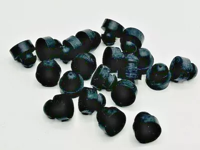 Buy 3/16” Tall Rubber Push-In  Bumper, Fits 1/4” Hole X 7/16” Head OD (20 Pieces) • 9.99$
