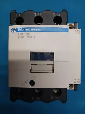 Buy Schneider Electric Telemechanique Contactor LC1 D40 LX1 D6 G7 120v 50/60 Hz • 40$