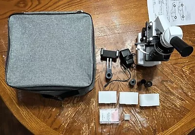 Buy Temery 40-2000x  Compound Monocular Microscope With Accessories • 62$