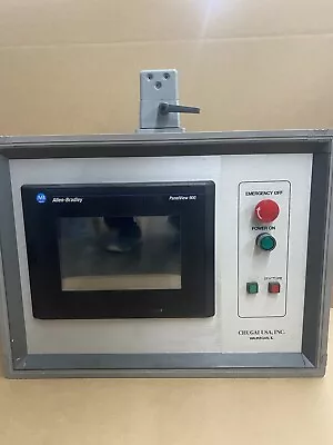 Buy Allen-Bradley AB PanelView 900 2711-T9A2 Touch Screen Panel In Hoffman Enclosure • 102.50$