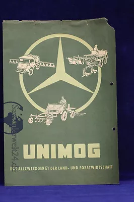 Buy Org. UK Brochure Unimog Daimler Benz Unimog General-purpose Appliance Circa 1950 • 54.28$