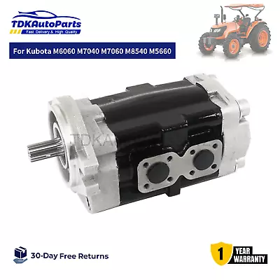 Buy Hydraulic Pump 3C081-82203 For Kubota Tractor For Kubota M6060 M7040 M7060 M8540 • 299$