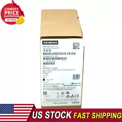 Buy New Siemens MICROMASTER440 Without Filter 6SE6440-2UC13-7AA1 6SE6 440-2UC13-7AA1 • 343.77$