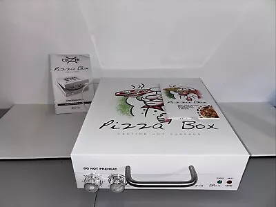 Buy Cuizen Pizza Box Countertop Pizza Oven With 12  Rotating Pan PIZ-4012 New • 99.95$