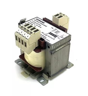 Buy Siemens 4AM3442-4TN00-0EA0 1P 0.1 KVA 230V Isolation Transformer • 100$