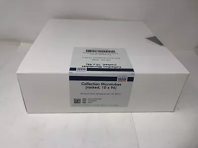 Buy Qiagen 1.2ml Pp Racked Collection Microtubes Tube 10x96 19560 (960/box) - Nos • 59.99$