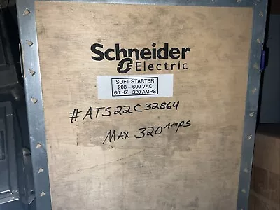 Buy Schneider Electric Soft Starter 100-300Hp ATS22C32S6U • 2,700$