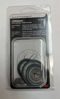 Buy Littmann Stethoscope Spare Parts Kit Classic III/Cardiology IV - GRAY - 40017 • 40$