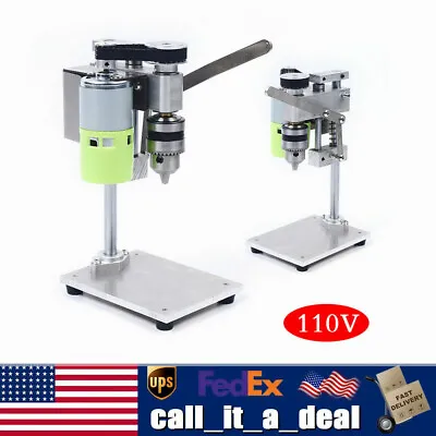 Buy Mini Drill Press Bench Top High Precision Wood/Metal Drilling Milling Machine • 54.01$