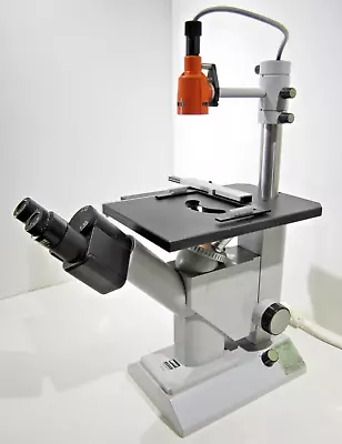 Buy Zeiss Invertoskop Inverted Phase Contrast Microscope ID 02 ID02 • 427.45$